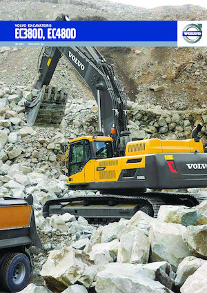 Pásová rypadla Volvo EC380DL