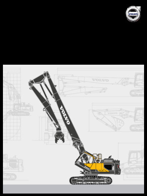 Pásová rypadla Volvo EC350E