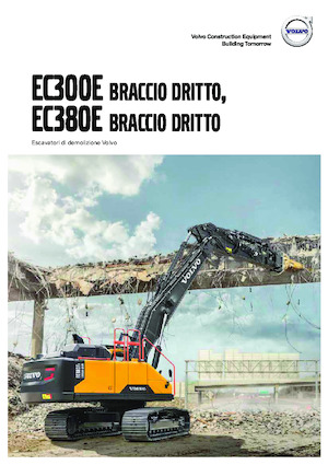 Pásová rypadla Volvo EC300EN Straight boom