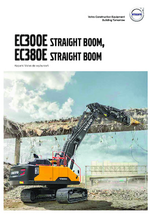 Pásová rypadla Volvo EC300EN Straight boom