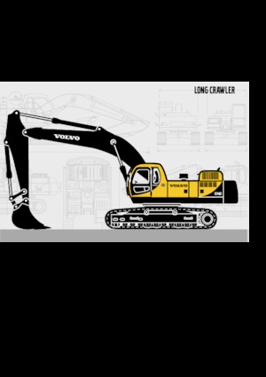 Pásová rypadla Volvo EC460LC
