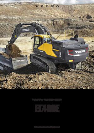 Pásová rypadla Volvo EC480E