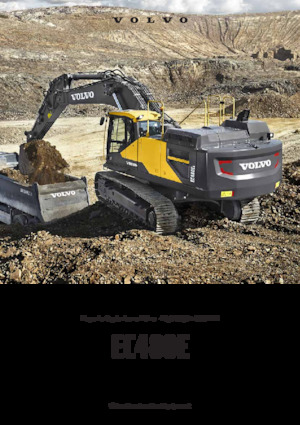 Pásová rypadla Volvo EC480E