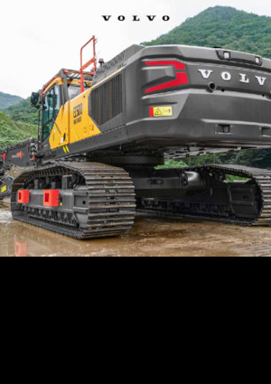 Pásová rypadla Volvo EC500 High Reach