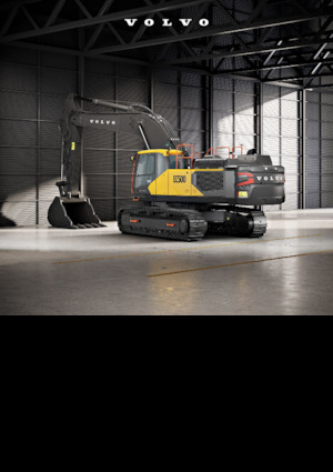 Pásová rypadla Volvo EC500 Hybrid