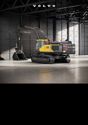 Pásová rypadla Volvo EC500 Hybrid