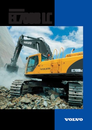 Pásová rypadla Volvo EC700BLC