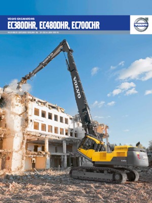 Pásová rypadla Volvo EC700CHR