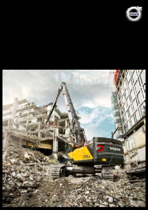 Pásová rypadla Volvo EC750E HR