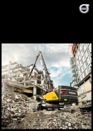 Pásová rypadla Volvo EC750E HR