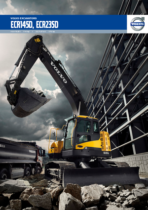 Pásová rypadla Volvo ECR145DL