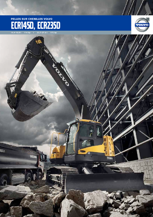 Pásová rypadla Volvo ECR145DL