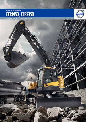 Pásová rypadla Volvo ECR145DL