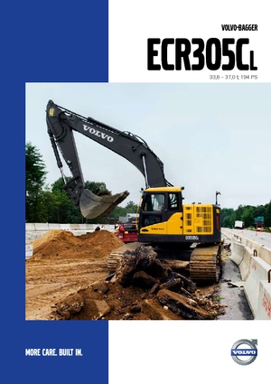Pásová rypadla Volvo ECR305CL