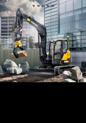 Pásová rypadla Volvo ECR88D