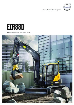 Pásová rypadla Volvo ECR88D