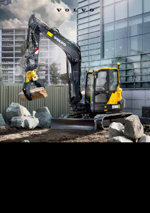 Pásová rypadla Volvo ECR88D