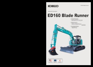 Pásová rypadla Kobelco ED 160-3