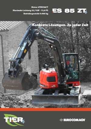 Pásová rypadla Eurocomach ES 85 ZT 4
