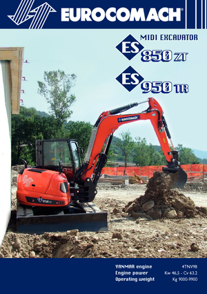 Pásová rypadla Eurocomach ES 850 ZT
