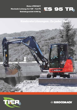 Pásová rypadla Eurocomach ES 95 TR 4