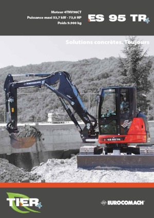 Pásová rypadla Eurocomach ES 95 TR 4