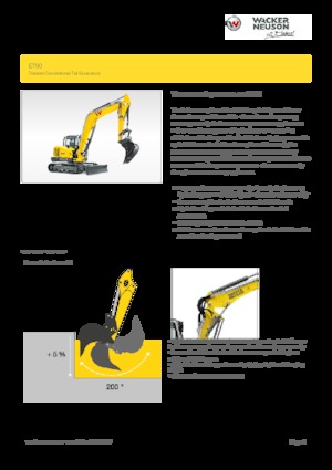 Pásová rypadla Wacker Neuson ET90