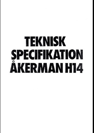 Pásová rypadla Akerman-Volvo H14