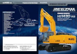 Pásová rypadla Kato HD1430-R5