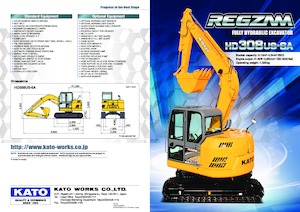 Pásová rypadla Kato HD308US-6A