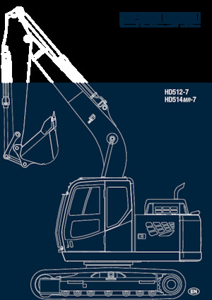 Pásová rypadla Kato Imer HD514MR-7