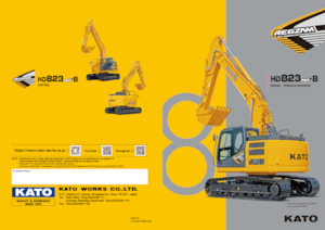 Pásová rypadla Kato Imer HD823MR-8