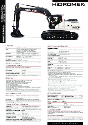 Pásová rypadla Hidromek HMK 220 LC