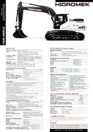 Pásová rypadla Hidromek HMK 220 LC