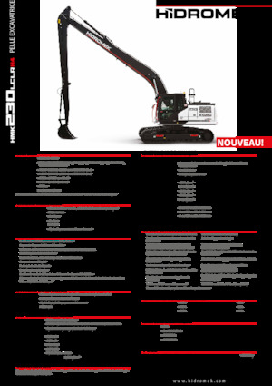 Pásová rypadla Hidromek HMK 230 LC