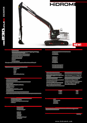 Pásová rypadla Hidromek HMK 230 LC LR 