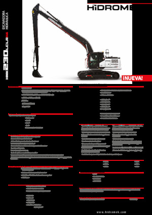 Pásová rypadla Hidromek HMK 230 LC LR 