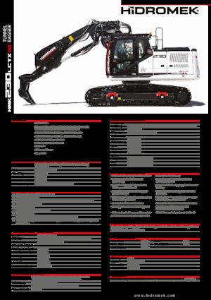 Pásová rypadla Hidromek HMK 230 LC TX 