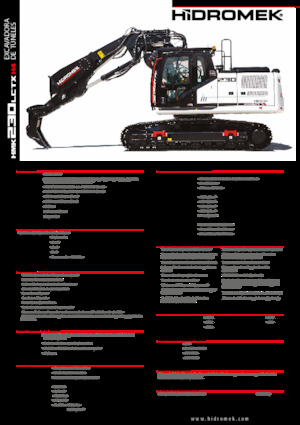 Pásová rypadla Hidromek HMK 230 LC TX 