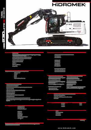 Pásová rypadla Hidromek HMK 230 LC TX 