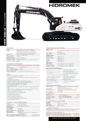 Pásová rypadla Hidromek HMK 300 LC PLUS