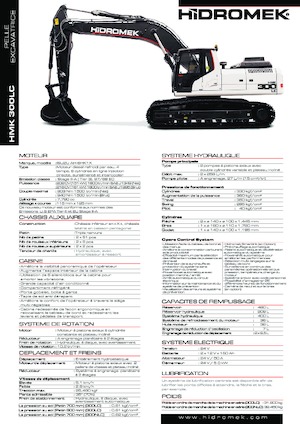 Pásová rypadla Hidromek HMK 300 LC PLUS