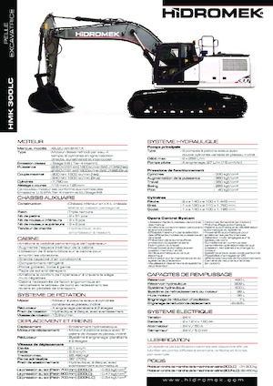 Pásová rypadla Hidromek HMK 300 LC PLUS