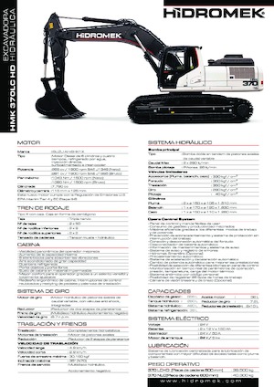 Pásová rypadla Hidromek HMK 370 LC-HD