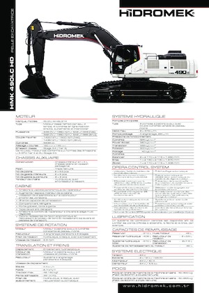 Pásová rypadla Hidromek HMK 490 LC-HD