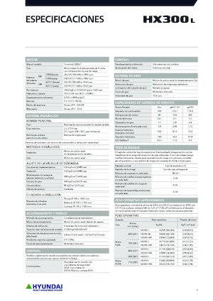 Pásová rypadla Hyundai HX300HW