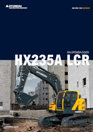 Pásová rypadla Hyundai HX235ALCR