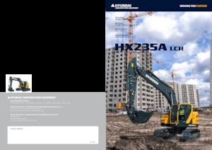 Pásová rypadla Hyundai HX235ALCR