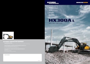 Pásová rypadla Hyundai HX300ALR