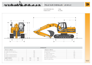 Pásová rypadla JCB JS 130 L